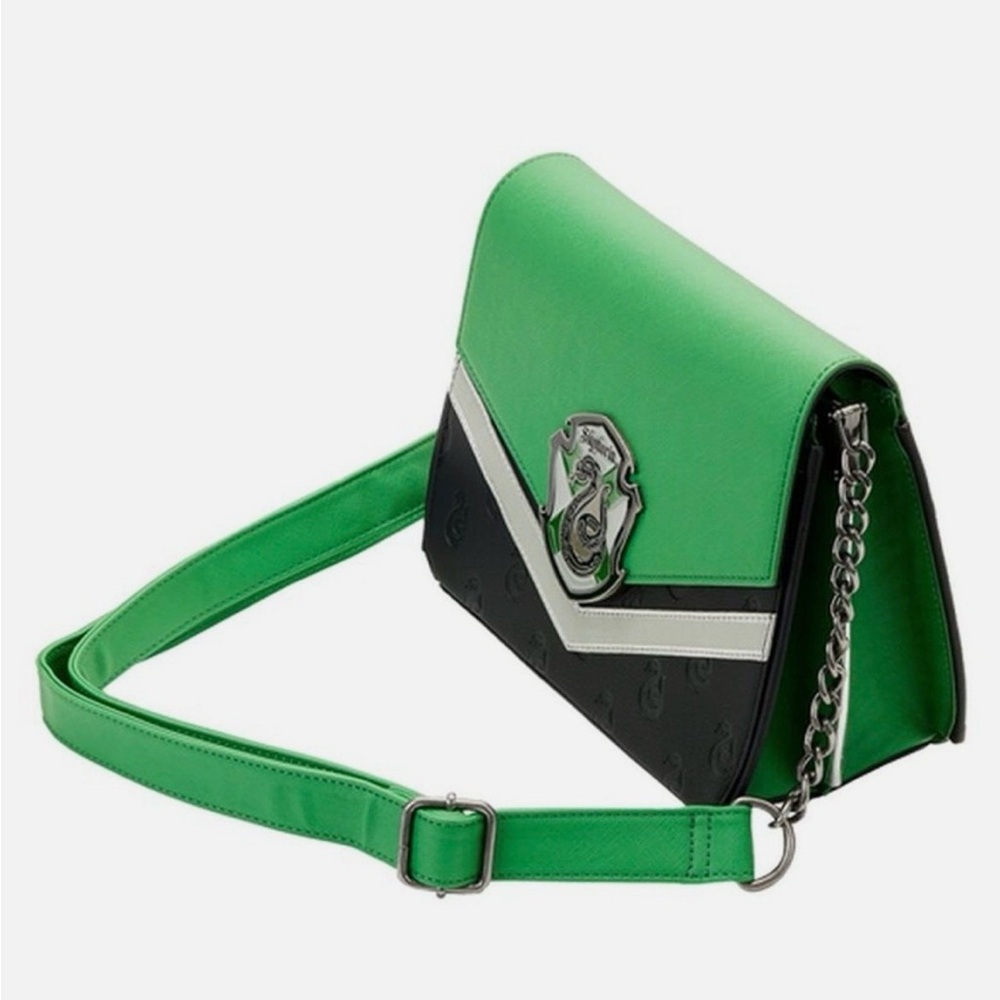 NWT Loungefly Harry Potter Slytherin Crossbody Bag Women Handbag